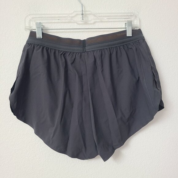 NEW Nike Pro Elite 2" Brief-Lined Running Shorts DA2943-067 Size XL Gray Yellow - Picture 2 of 5